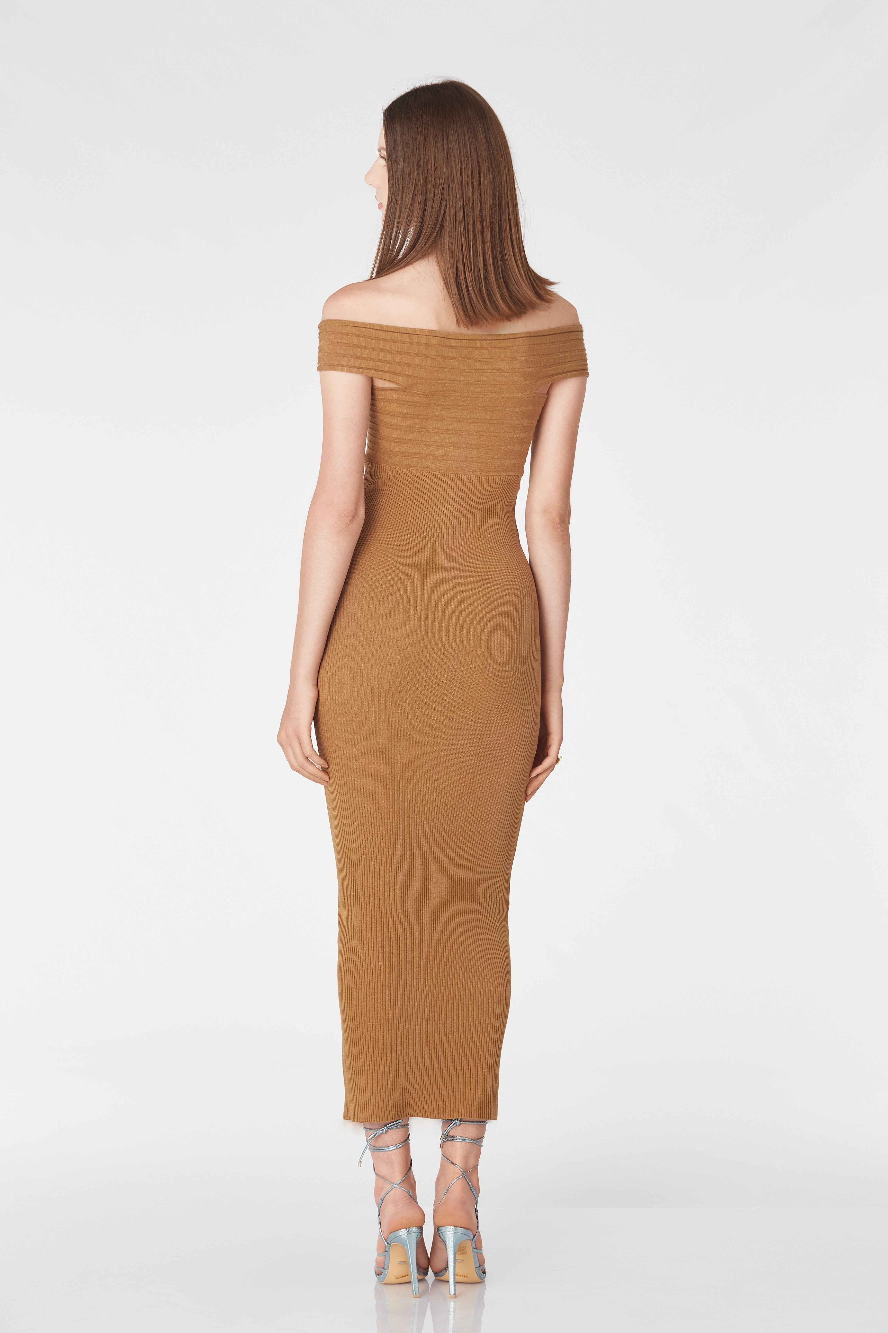 Rochie midi cu platca
