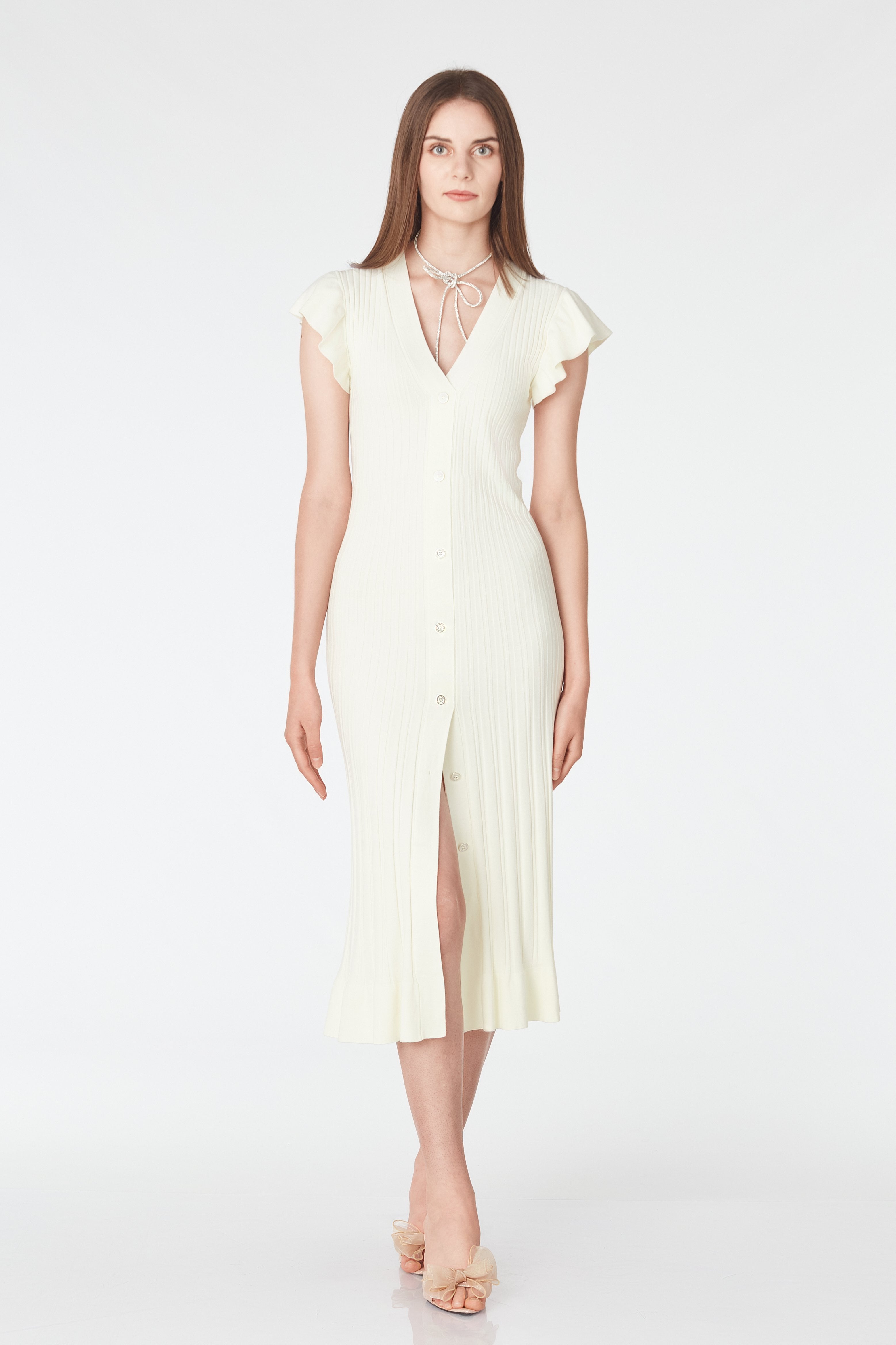 Rochie cu volanase