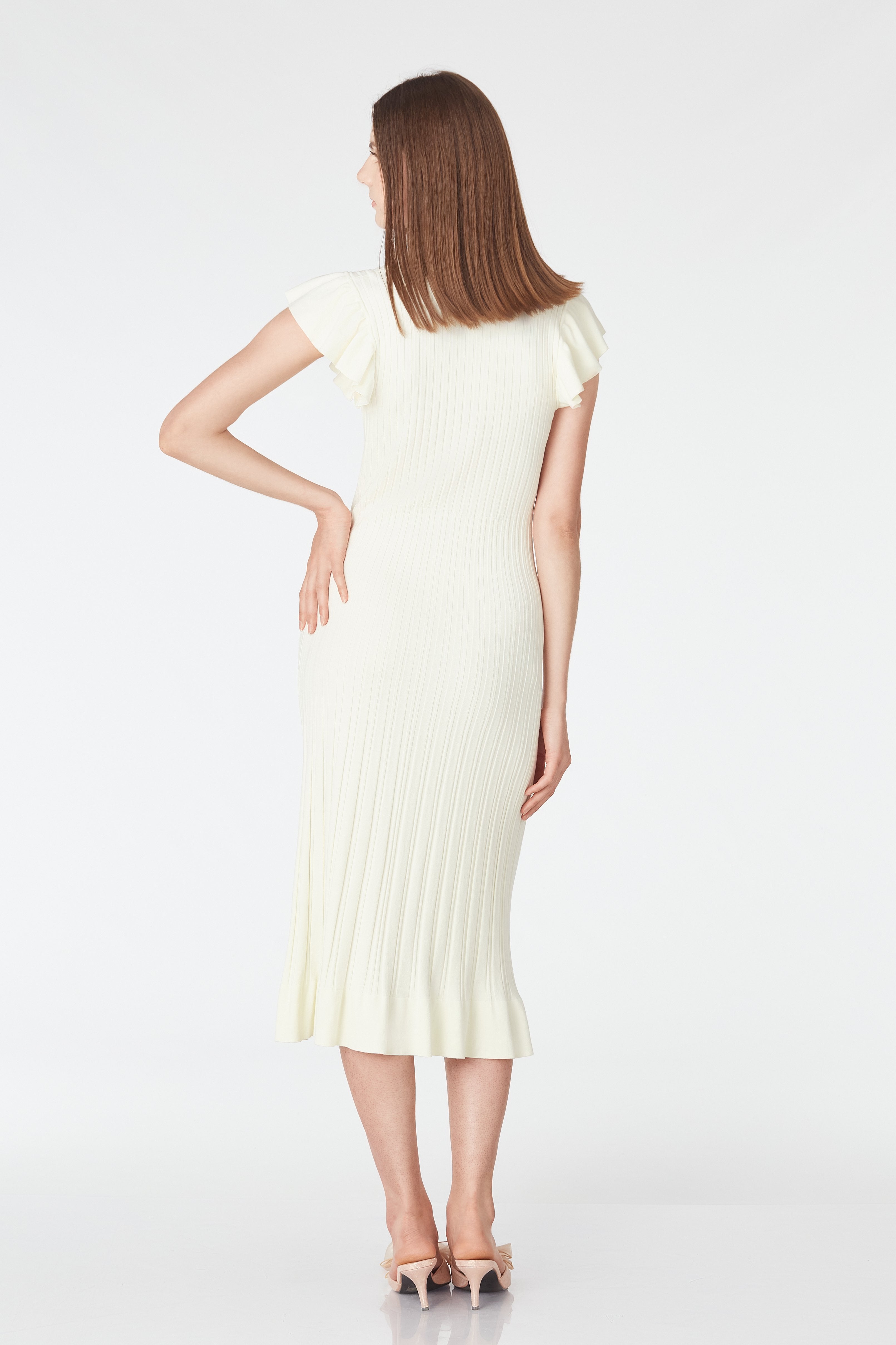 Rochie cu volanase