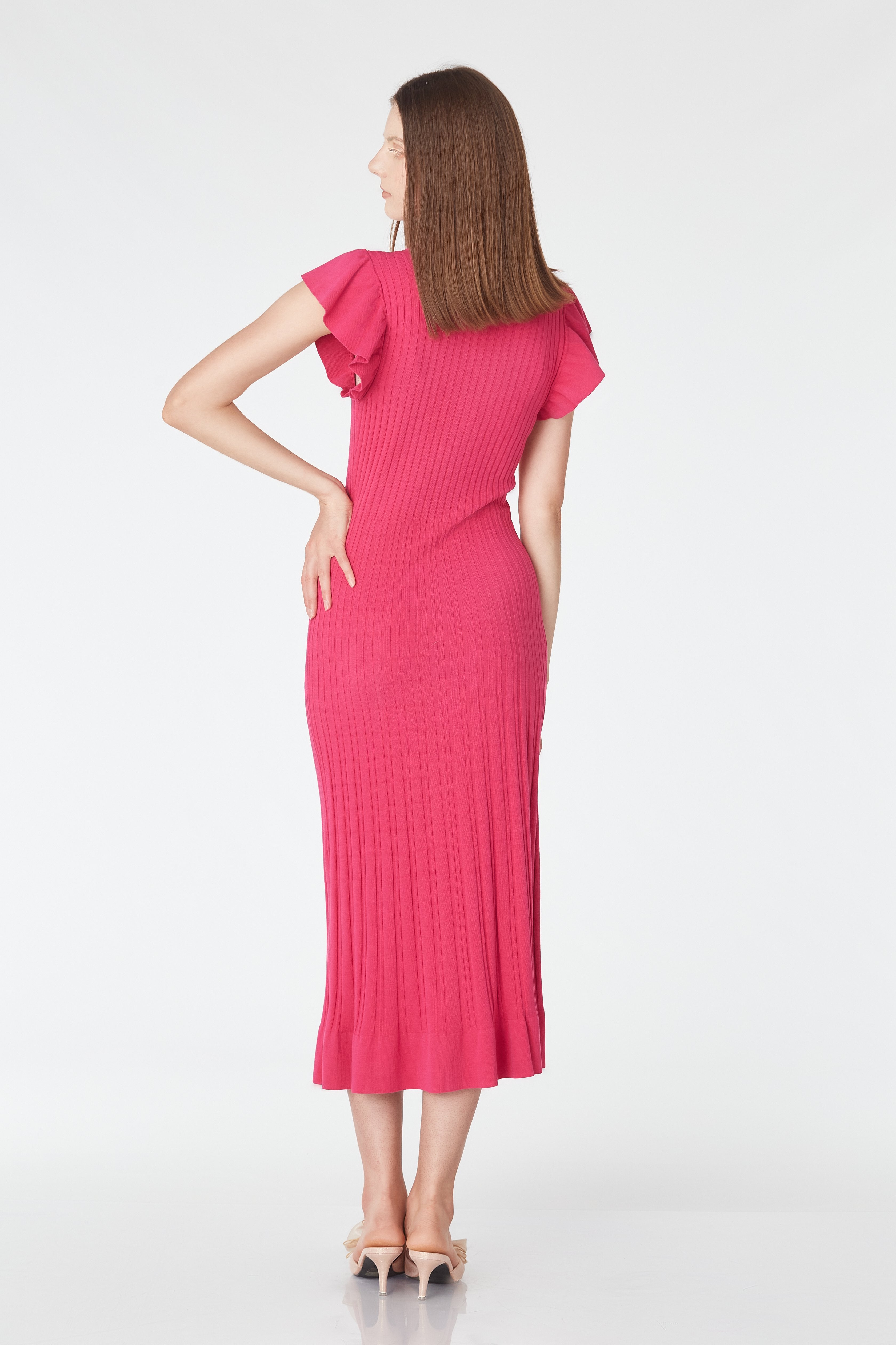 Rochie cu volanase