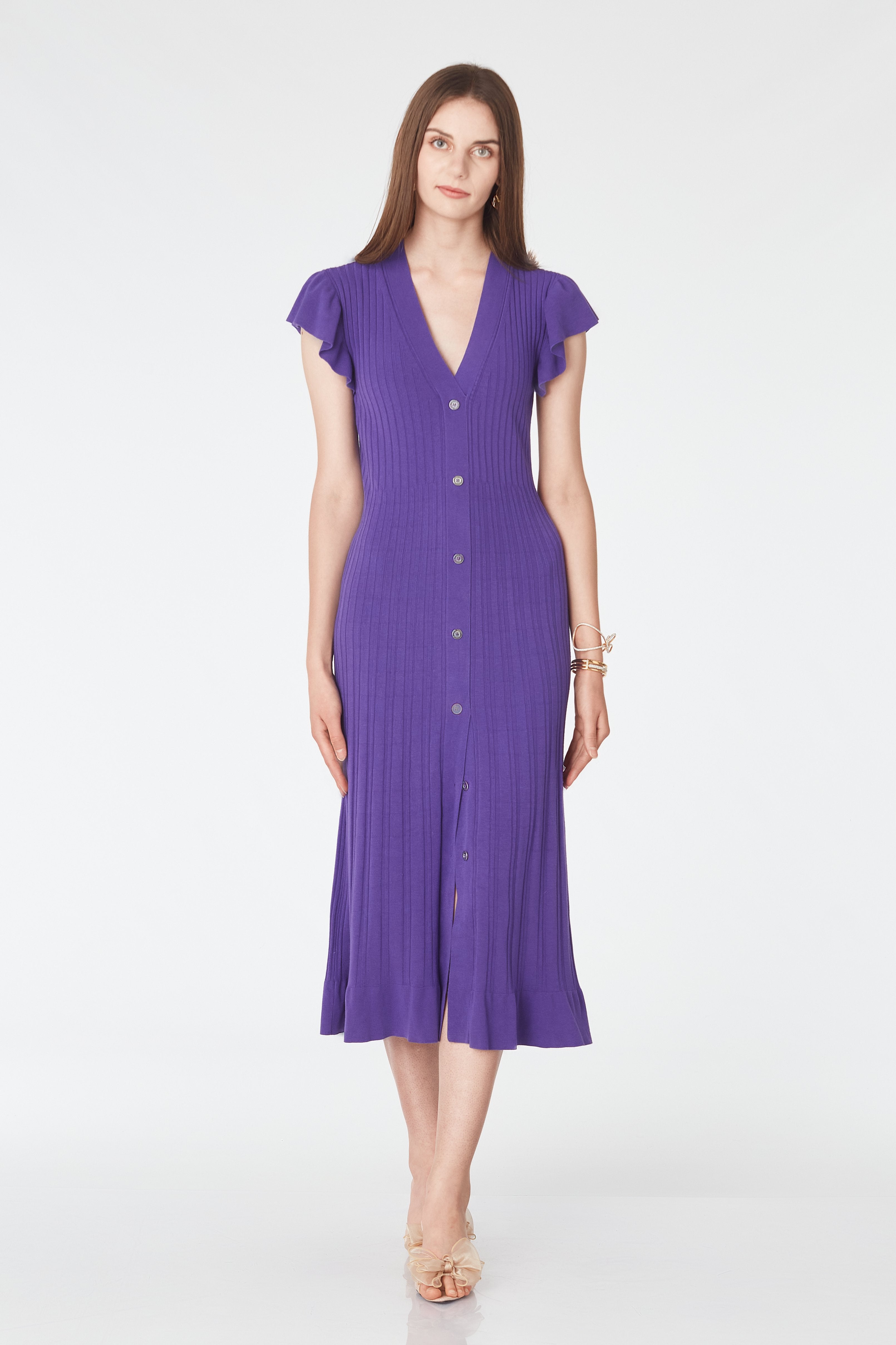 Rochie cu volanase