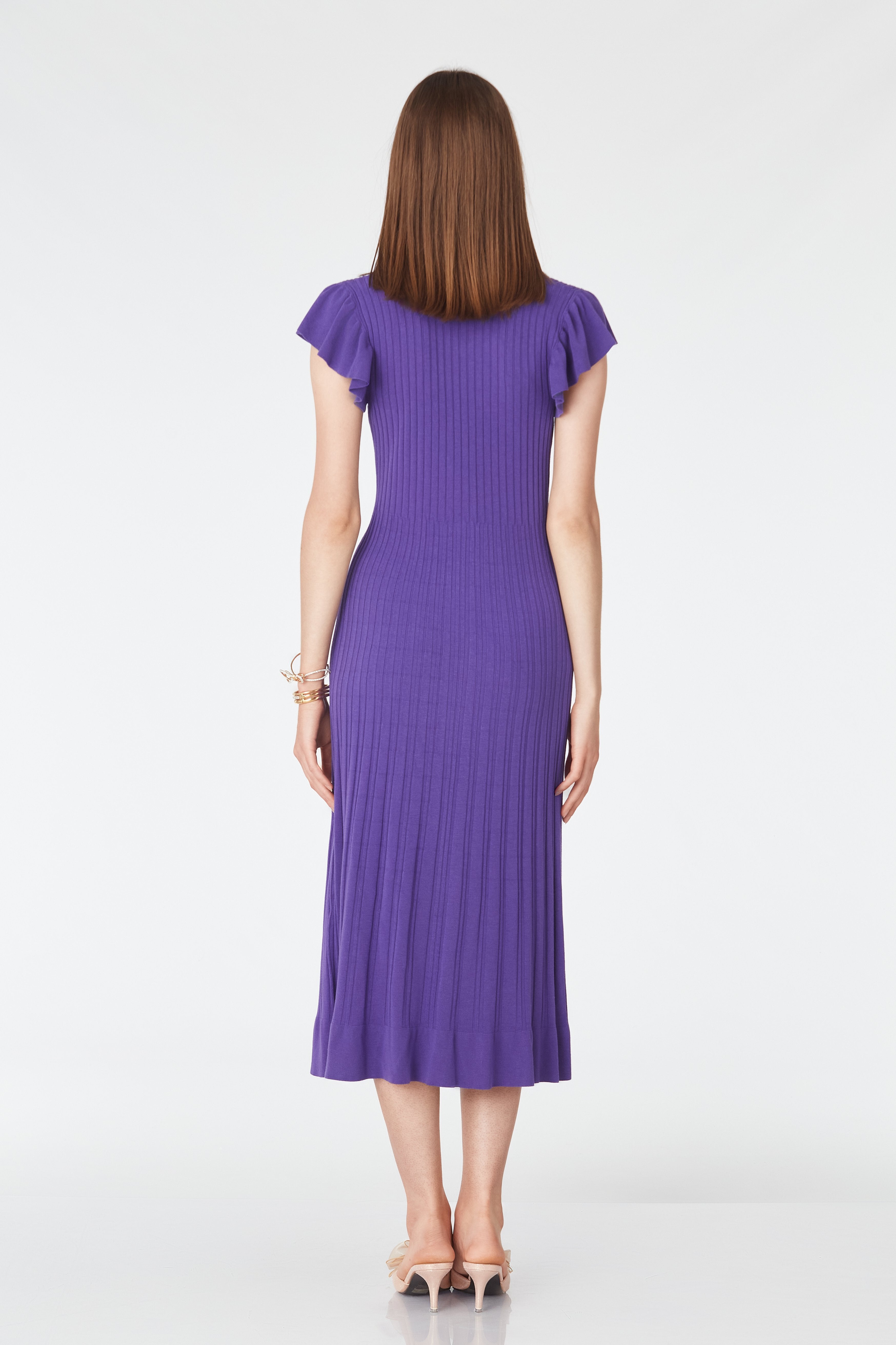 Rochie cu volanase