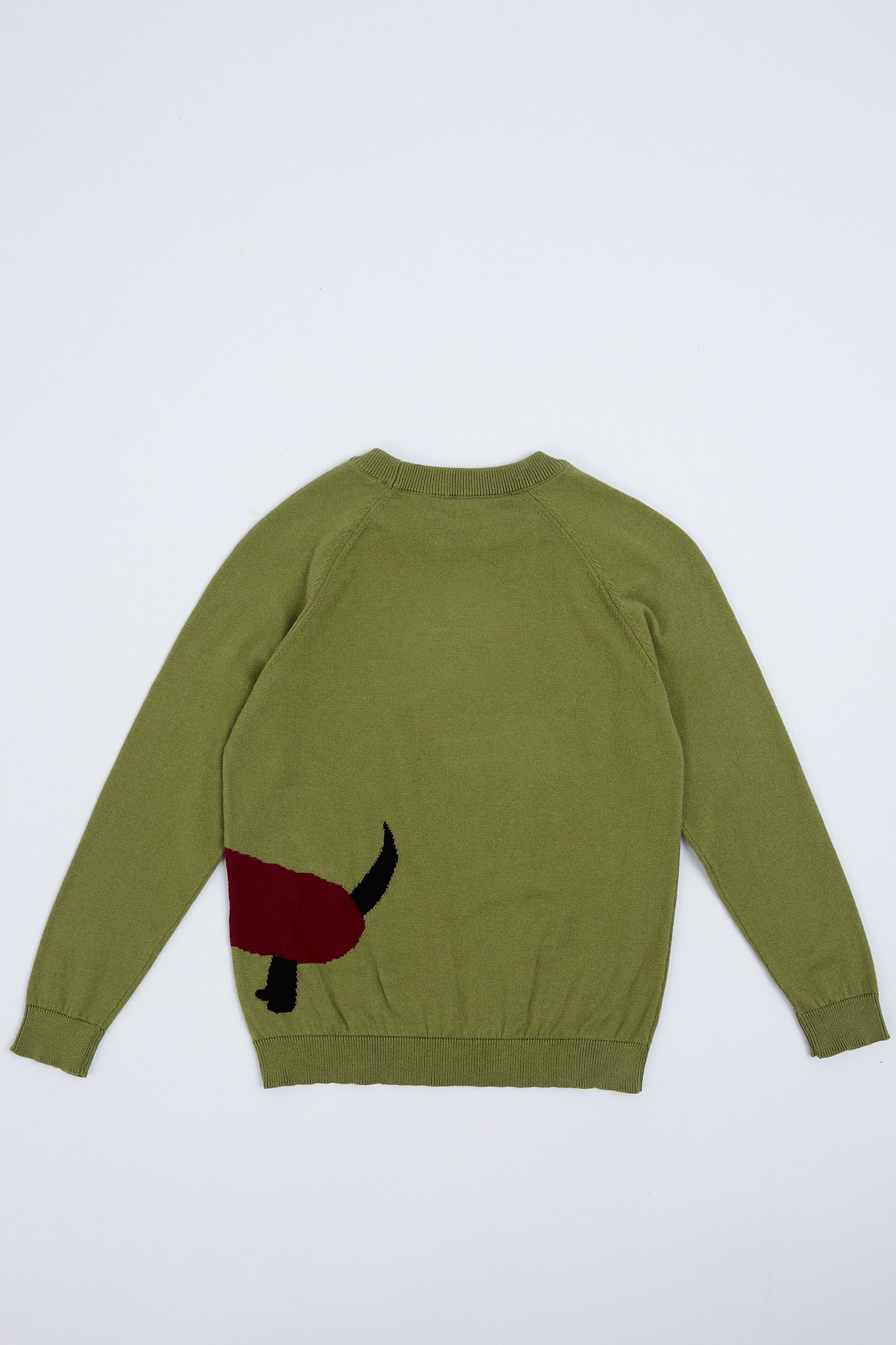 Children's sweater with puppy illustration