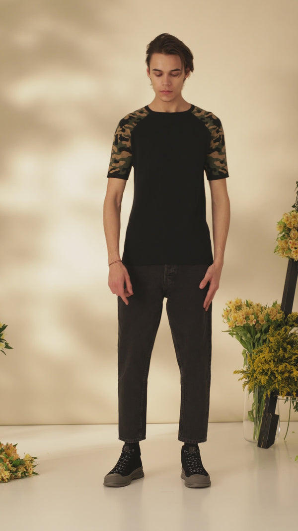 Tricou Army cu maneca scurta
