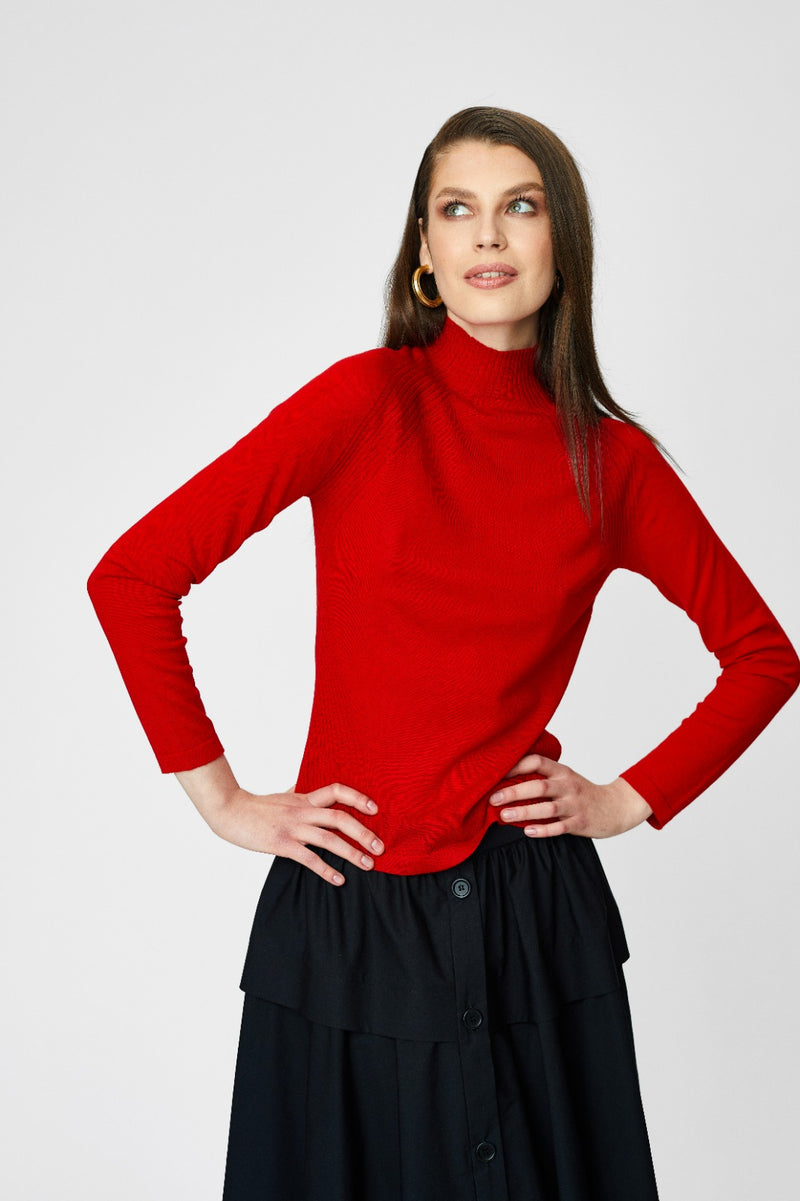 Damenpullover mit langen Ärmeln 