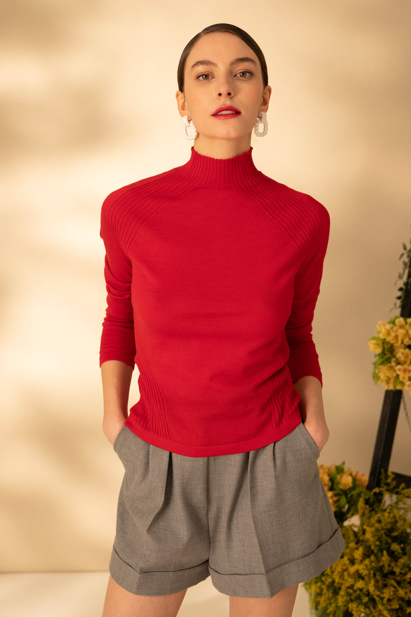 Women's long sleeve sweater