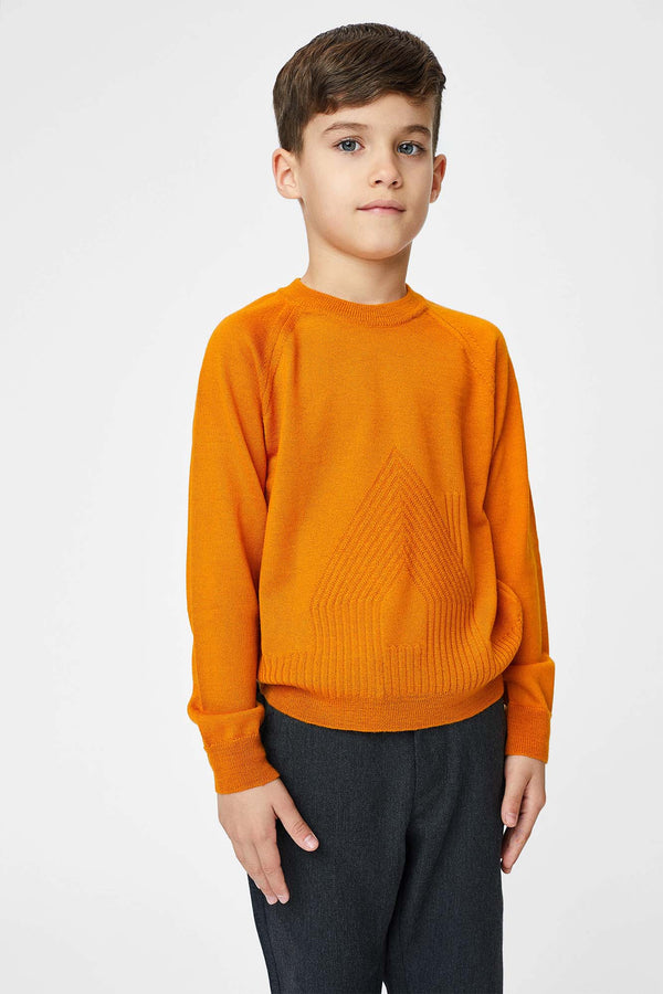Pullover mit "Haus"-Design für Kinder 