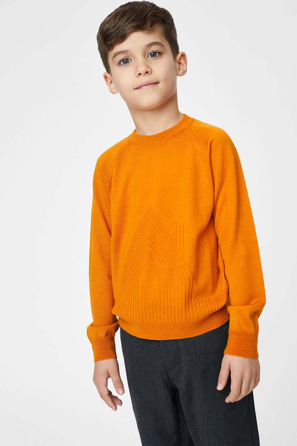 Pullover mit "Haus"-Design für Kinder 