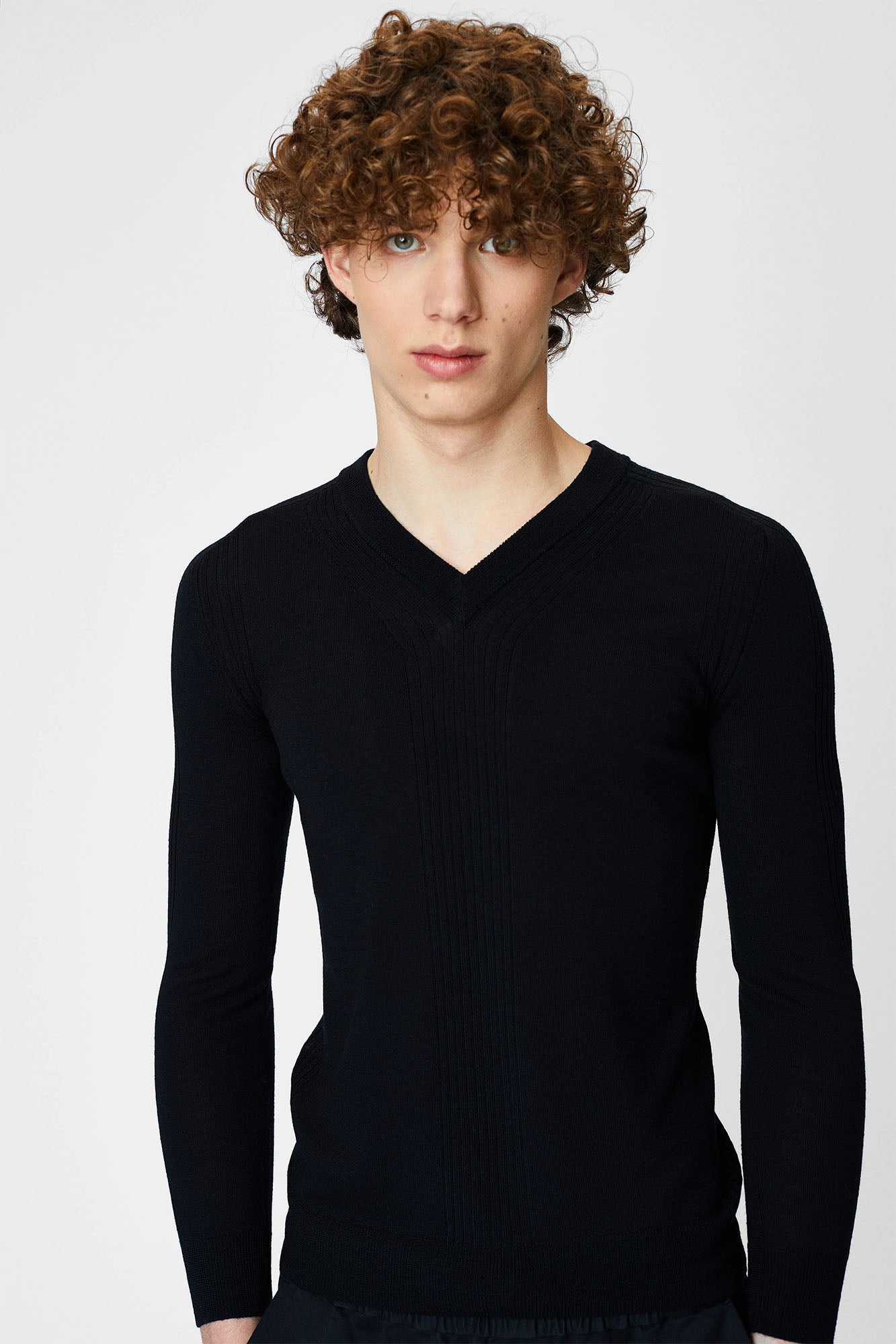 V-neck sweater for men