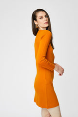 Rochie cu fermoar tip jacheta