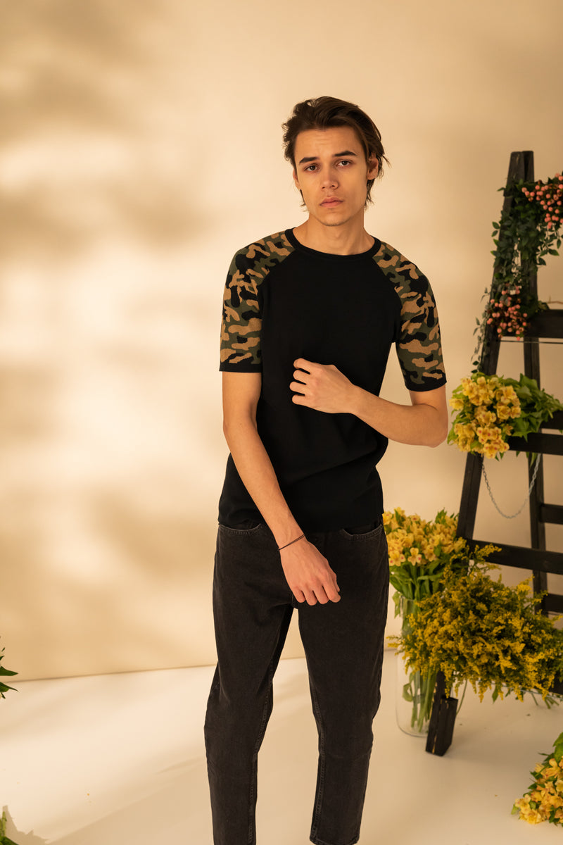 Tricou Army cu maneca scurta