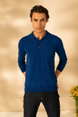 Langarm-Pullover mit Rollkragen für Herren
