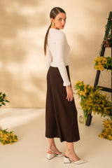 Long sleeve cotton blouse for women